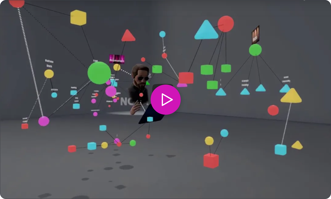 noda - mind mapping in virtual reality, solo or group